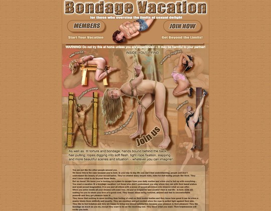 Bondage Vacation