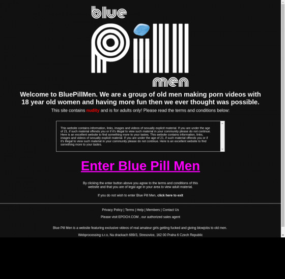 blue pill men