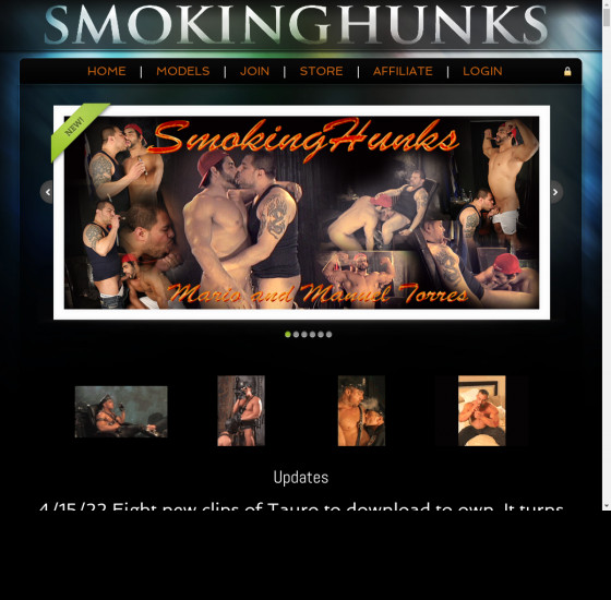 smoking hunks