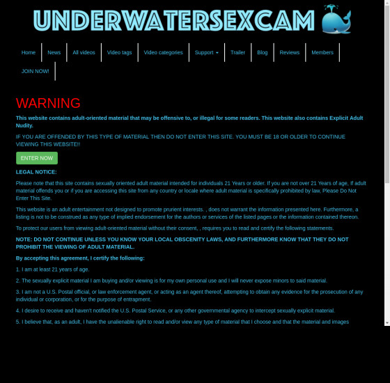 underwater sex cam