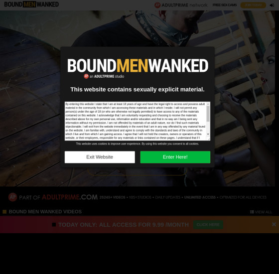 bound men wanked